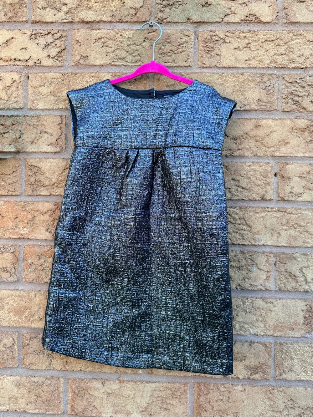 🌿4/$25 • Gap Metallic Shimmer Shift Dress